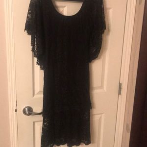 Gorgeous open back sexy lace dress